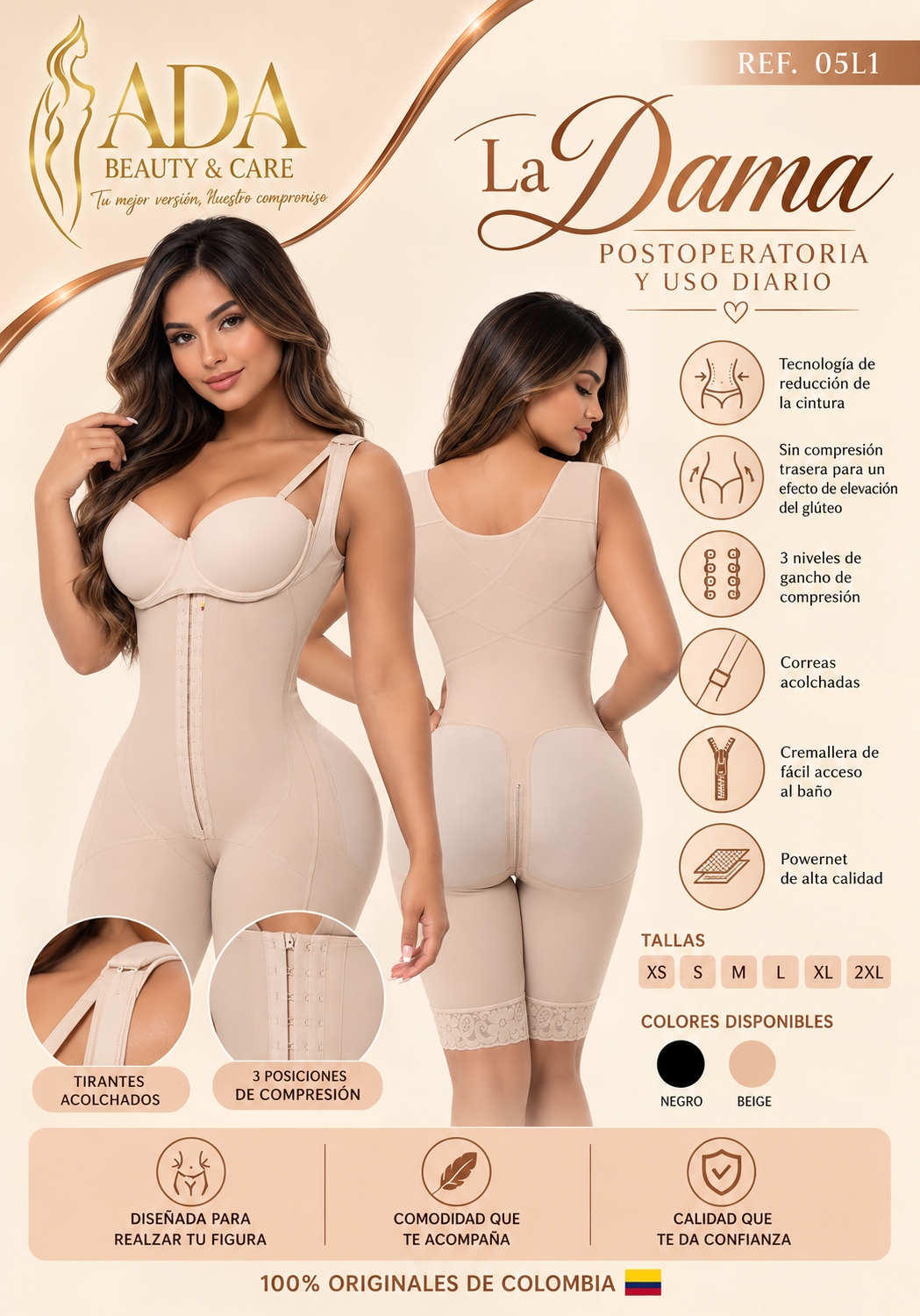 La Dama - Faja de Alta compresión