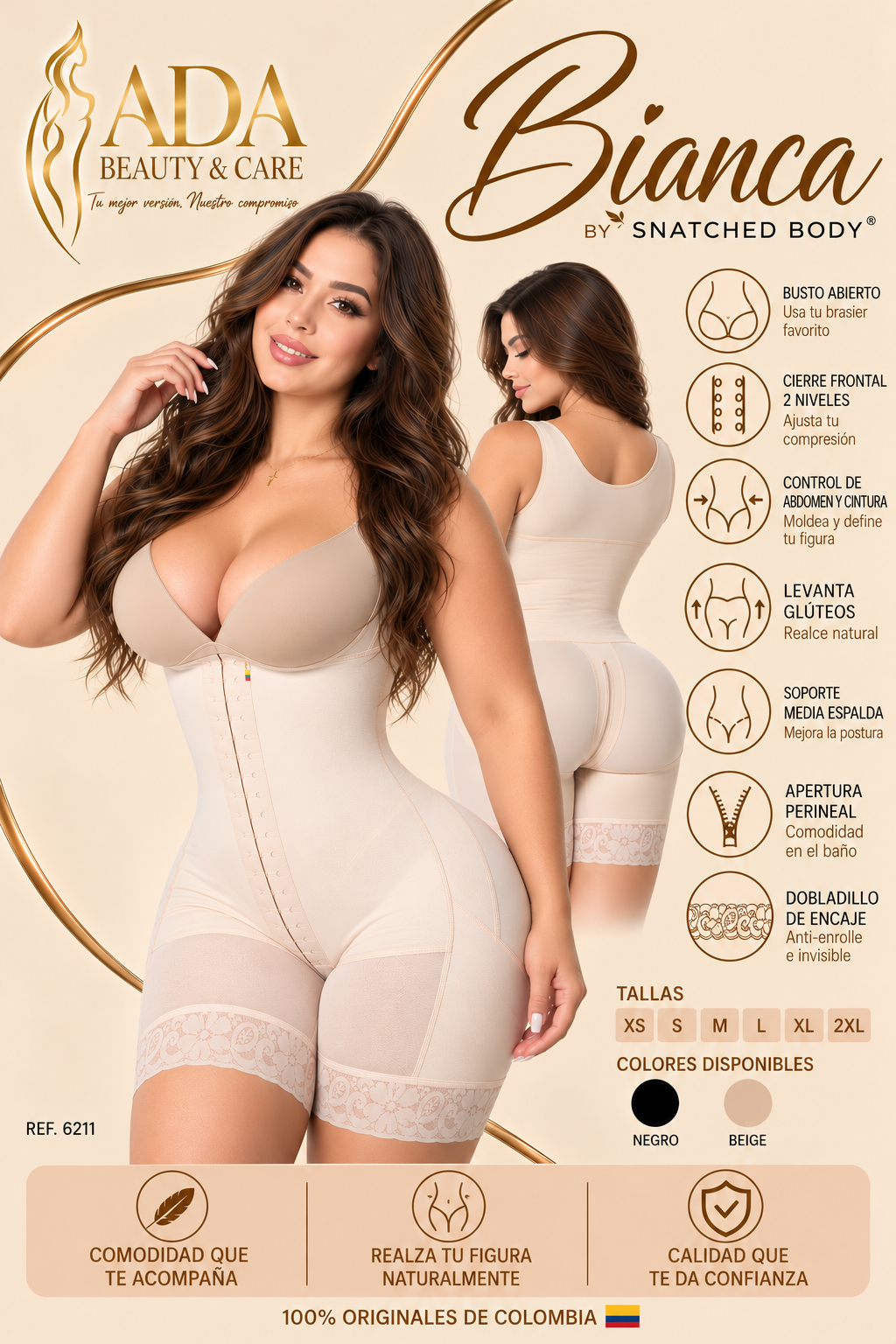 Bianca - Alta Compresión by Snatched Body Etapa 2